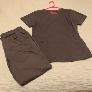 Purple Label by Healing hands women’s scrub set